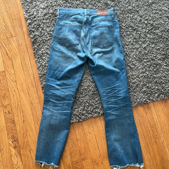 Madewell Cali Demi Boot Jeans Blue Size 25 - Picture 8 of 12